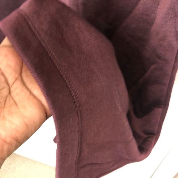 T by Alexander Wang burgundy red snap front jogger pants with pockets - Picture 11 of 16